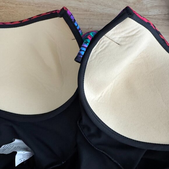 Miraclesuit Carnivale Layered Escape One Piece Swimsuit Size 16 Colorful SW-2098 - Picture 5 of 7